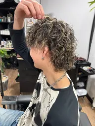 カット➕ハイライト➕ツイストスパイラルパーマ