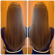 ｛‼️平日限定‼️広がりやすいがんこなうねりもこれで解決✨｝プレミアム縮毛矯正&カット＆N.ケラリファイントリートメント