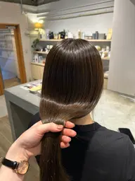 𓍯 ダブルカラー(ブリーチなし)+バイカルテヘアエステ