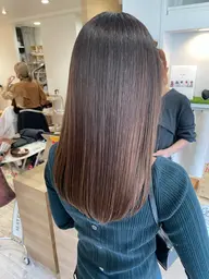 縮毛矯正+カット