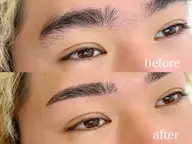 【メンズ】眉毛waxスタイリング