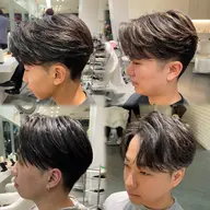 【新店舗オープン】メンズトレンドパーマ(波巻きパーマ、縦落ちツイスパなど)+カット+スチームtre.