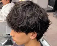 メンズカットパーマ