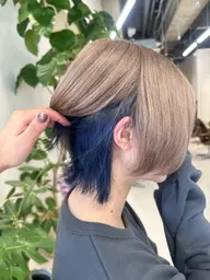 【🩷可愛さ底上げ🩷】似合わせカット➕インナーカラー➕オージュアケア➕超音波アイロン付