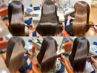 『寺迫限定・水曜日＆金曜日の夜限定』髪質改善•ダメージ毛＆ハイライト毛 美髪矯正 + トリミングカット ※長さ変えません