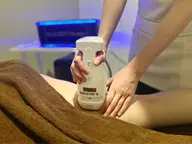 ♢ご新規様限定8P♢最新マシーンで脂肪にアプローチ♪（キャビorラジオ波＋部分アロママッサージ付き）