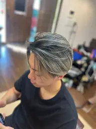 メンズのバレイヤージュの金額になります