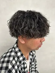 👑フル👑メンズカット＋メンズハイライト&カラー＋好きなメンズパーマ＋トリートメント＋スパ＋眉毛カット＋ヘアセット