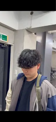 メンズツイストパーマ(カット込み)