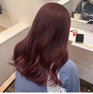 【ツヤが欲しい方、広がりやすい方におすすめ】カット＋ツヤツヤオイルカラー