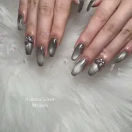 Hand ⛧ᝰ. 🫧マグネットorラメグラデーション【オフ込み】