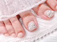 フット❣️親指アート🩷オフ込み‎🤍旅行やイベント前に‎🤍