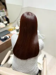 艶カラー+2stepトリートメント