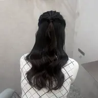 【🤍韓国風コテ巻きパーマ➰🩶】コールドパーマ❄️超音波トリートメント+カット付き✧︎*。