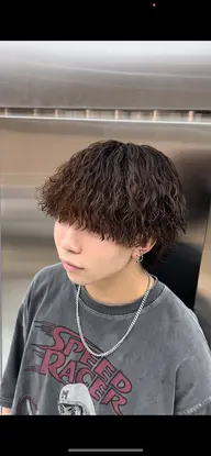 【🔥】骨格矯正カット＋縦落ツイストスパイラル（再現性の高いメンズパーマ！）