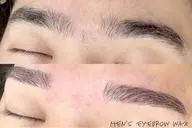 ⭐️メンズアイブロウWax(間引きあり)⭐️※メイク無⚠️注意事項を必ずお読み下さい
