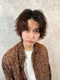 【ミニモSALE対象】メンズカット＋モテ髪カラー ¥12,100→⚜️¥7,980