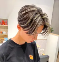 ⛓U24限定🖤刈り上げマッシュ＆ホワイトメッシュ(ブリーチ2回)⛄️🤍