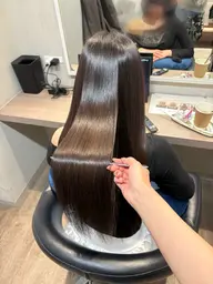 縮毛矯正+髪質改善トリートメント