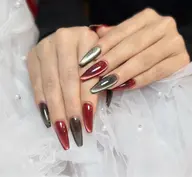 【ハンド】💕マグネットネイル🧲