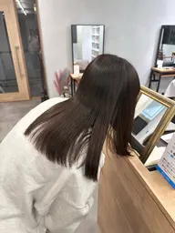 🍒【minimo限定】🍒カット+透明感カラー＋3stepトリートメント