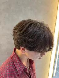 【メンズ】毛流れパーマ
