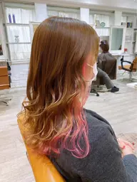 【インナーカラー】TOKIOケアカラー+インナーブリーチ+ティアラトリートメント