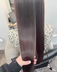 カット・暗髪🖤ディープバイオレットカラー・髪質改善水素トリートメントULTOWA(ウルトワ)✨