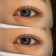 似合わせまつげパーマ🌷痛みにくい薬剤と補修トリートメント使用、ロッド約120種類ご用意✨束感仕上げ無料‼︎