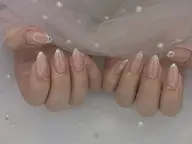 ガラスフレンチ《自爪·初回オフ無料》（日曜日このコース予約できません）