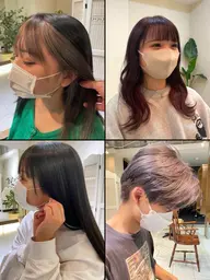 ⭐️人気クーポン⭐️✔︎ カット＋カラー＋水素トリートメント　¥14850 → ¥7700