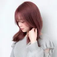 艶髪ハイトーンメニュー💎ケアブリーチダブルカラー+骨格補正カット+質感再生トリートメント