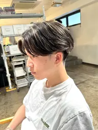 ☘️【Men's限定】💫骨格補正メンズカット＋ケアハイライト➕トリートメント✂︎