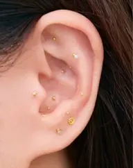 大人気!耳つぼジュエリー👂🎀*. ゚8粒