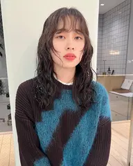 カット+ブリーチパーマ(ブリーチ1〜2回目安)[ボブパーマ/レイヤーパーマ/ウルフパーマ/ミディアムパーマ】