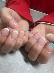 ネイルモデル【Hand】フレンチ*ご新規様付け替えオフ無料