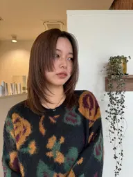 ✨新生活応援✨似合わせレイヤーカット+透明感カラー