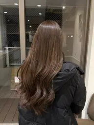 ワンカラー + 2stepトリートメント🤍