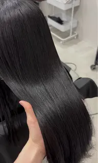 【髪質改善】カット＋ケア縮毛矯正＋ケラチントリートメント（4step）