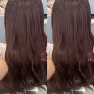 《ブリーチ無しダブルカラー》『ダメージ少なく透明感◎黄味なし◎オススメ』全体カット➕ブリーチ無しダブルカラー（2回）