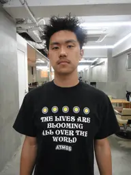 カット+ハリガネパーマ+髪質改善トリートメント¥20000   スパイキーアフロ