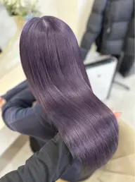 カット【モデル】＋ブリーチonカラー（寒色🩵）＋保湿トリートメント　⚠️必ず詳細を確認ください‼️