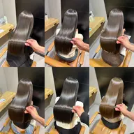 髪質改善縮毛矯正+髪質改善専用トリートメント付き