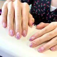 カラグラ(ラメグラ)・フレンチネイル💟〔オフ込♪〕