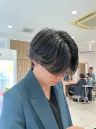 メンズカット×シャンプー