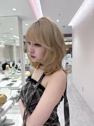 🪽全体カット➕ケアトリートメント付き💞【ミディアム限定❕】