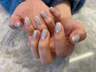 【オープン記念価格】フレンチ・ハートマグ・チークネイル(オフなし)