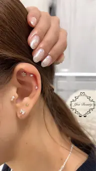 耳つぼジュエリー👂💎14粒まで