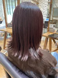 【オススメ♪】カット+リタッチカラー+AMASIA SPEEDトリートメント