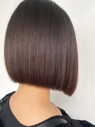 【人生変わる劇的瞬間】カット+カラー+髪質改善ストレート